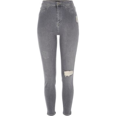 Grey Molly skinny jeans